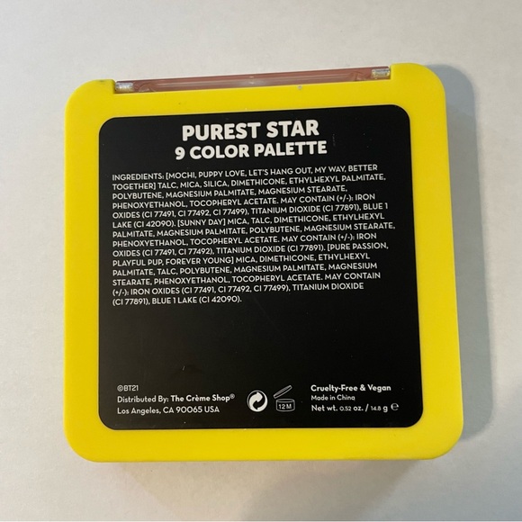 NIB  The Crème Shop | BT21: PUREST STAR Eyeshadow Palette - CHIMMY - Picture 3 of 4